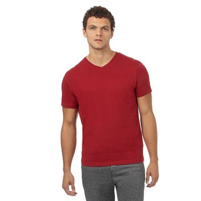 Red Herring Red V neck t-shirt